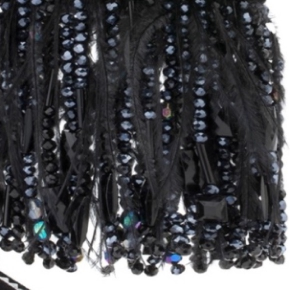 giuseppe zanotti • NEW • feathers & beads - Picture 9 of 9